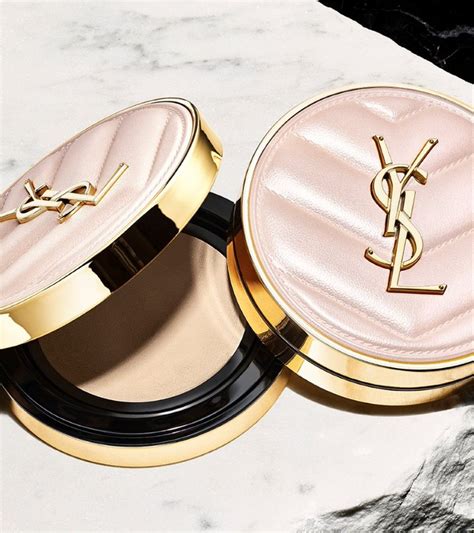 ysl pink cusion|ysl glow mesh foundation.